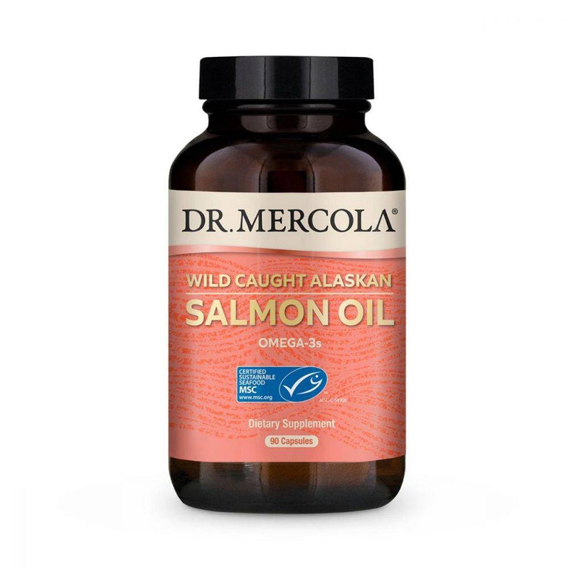 Dr. Mercola Wild Caught Alaskan Salmon Oil 90 capsules