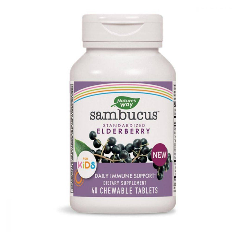 Nature's Way Sambucus Kids Chewables 40 count