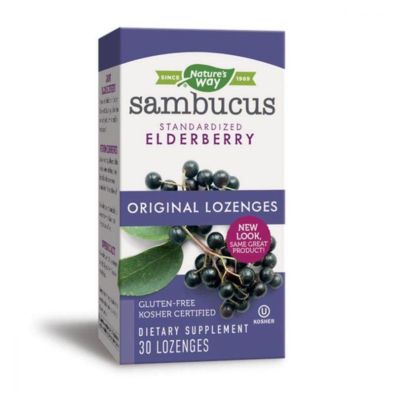 Nature's Way Sambucus Elderberry Original Lozenges 30 count
