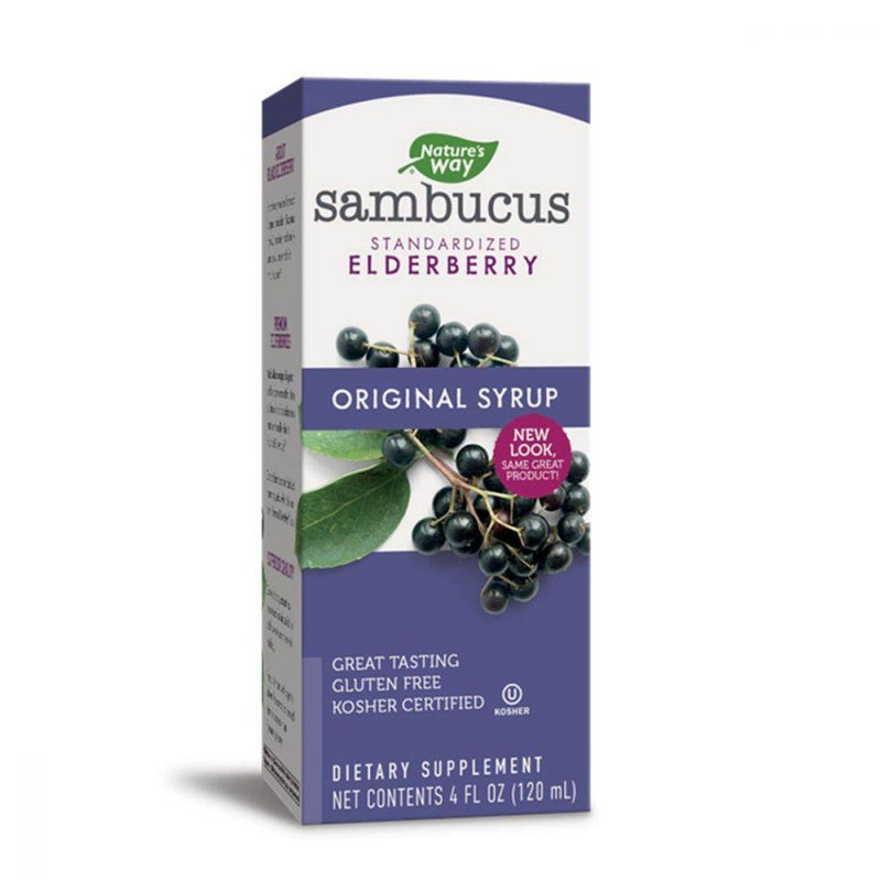 Nature's Way Sambucus Elderberry Original Syrup 4oz