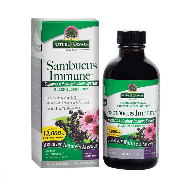 Nature's Answer Sambucus Immune Support 4oz