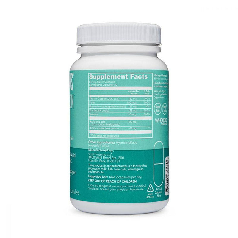 Vital Proteins Skin Hydration Boost 60 capsules
