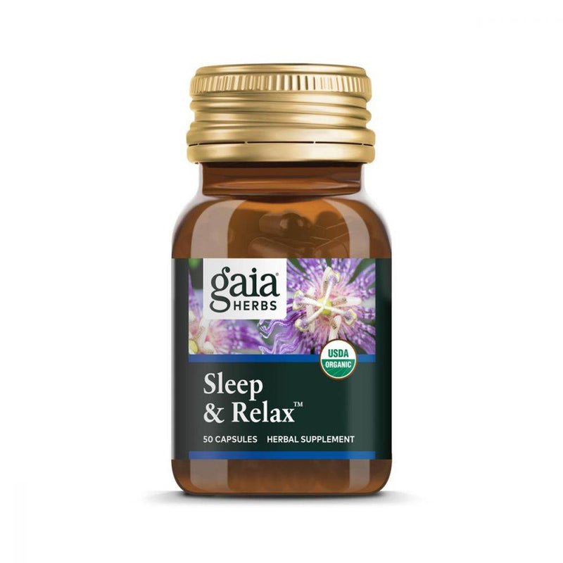 Gaia Herbs Sleep & Relax 50 capsules