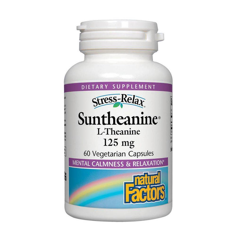 Natural Factors Stress-Relax Suntheanine L-Theanine 60 vcaps