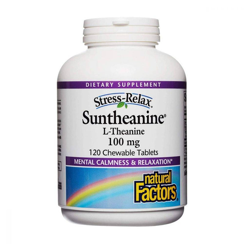 Natural Factors Stress-Relax Suntheanine L-Theanine 120 tablets