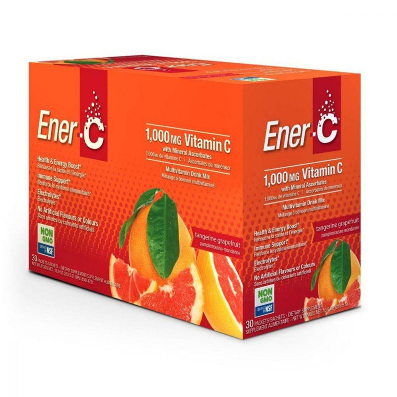 Ener-C 1000mg Vitamin C Drink Mix - Tangerine Grapefruit 30 packets