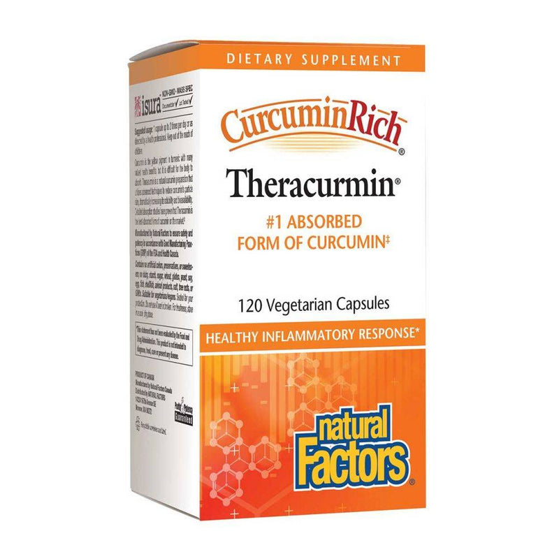 Natural Factors CurcuminRich Theracurmin 120 vcaps