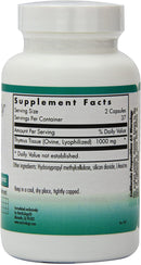 NutriCology Thymus - Natural Glandular, Immune Support - 75 Vegicaps