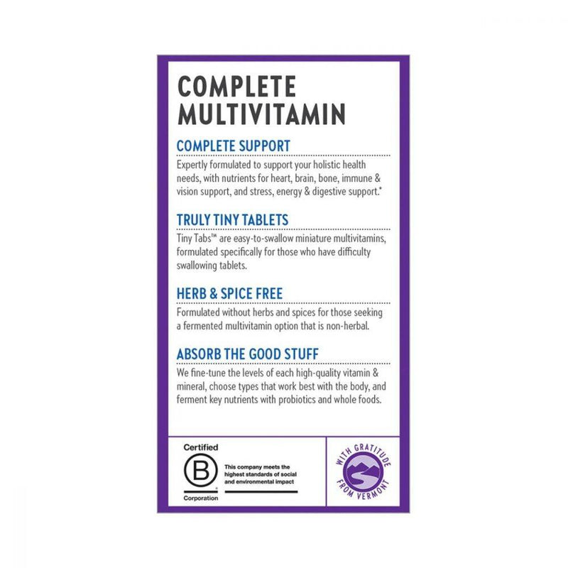 New Chapter Tiny Tabs Mulitvitamin 192 tablets