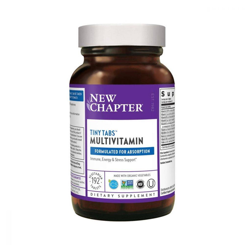 New Chapter Tiny Tabs Mulitvitamin 192 tablets