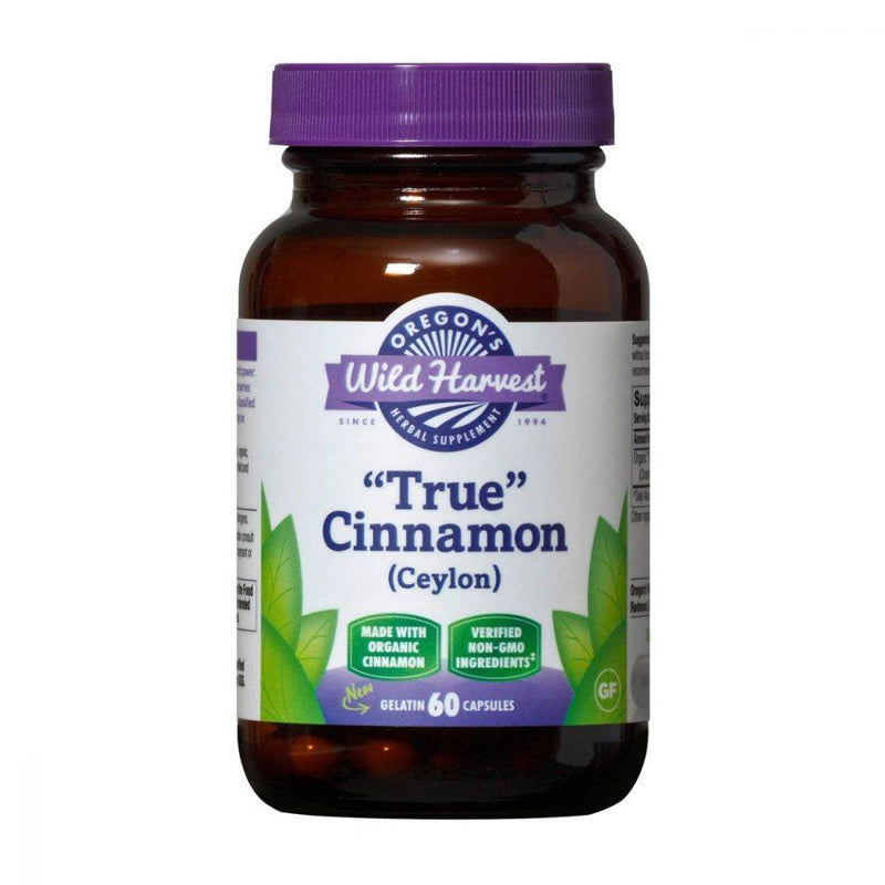 Oregon's Wild Harvest "True" Cinnamon (Ceylon) 60 capsules