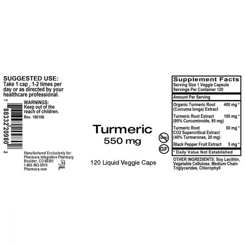 Pharmaca Turmeric 120 vcaps