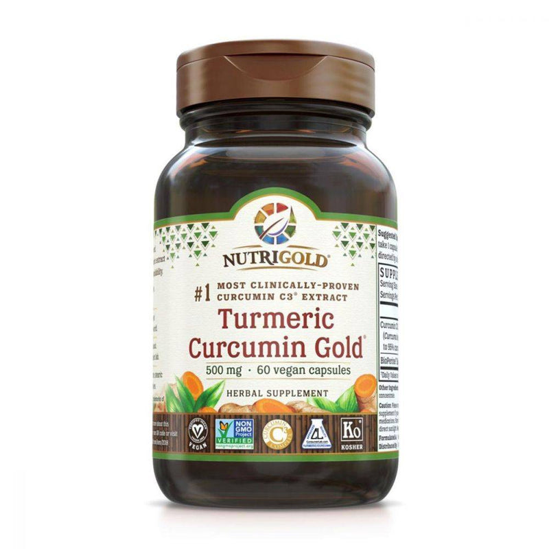 NutriGold Turmeric Curcumin Gold 60 vcaps