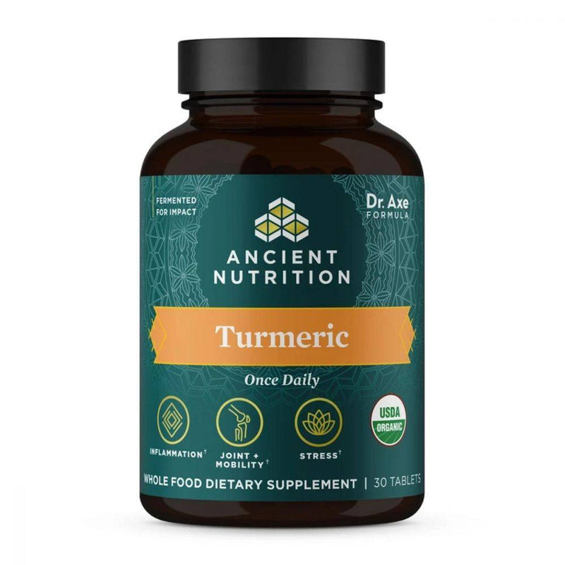 Ancient Nutrition Organic Turmeric 30 tablets