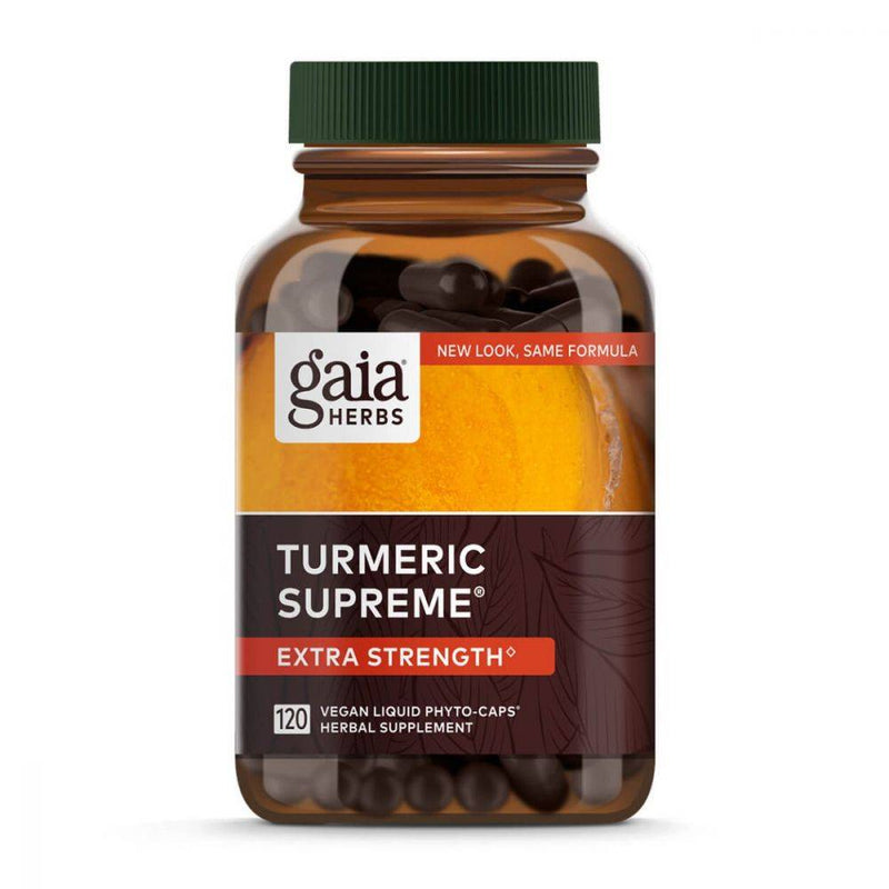Gaia Herbs Turmeric Supreme Extra Strength 120 vcaps