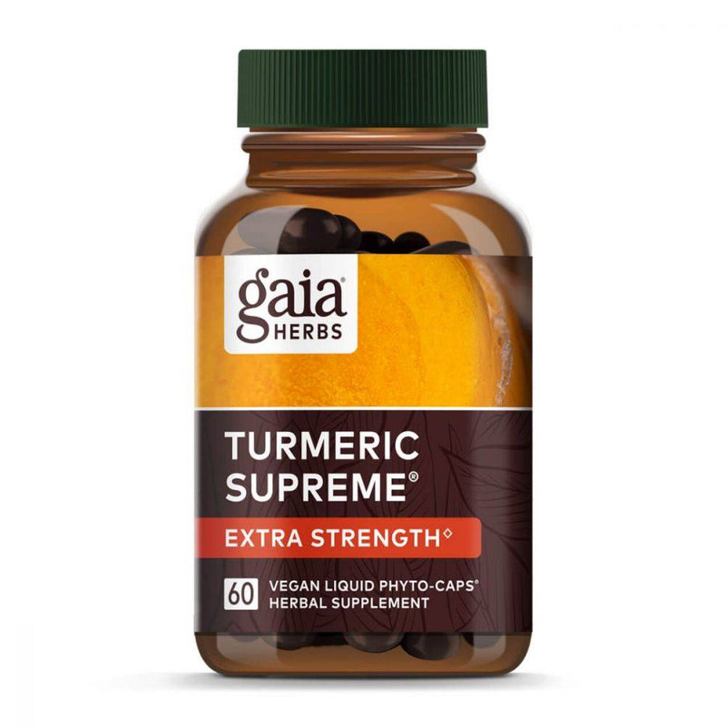 Gaia Herbs Turmeric Supreme Extra Strength 60 vcaps