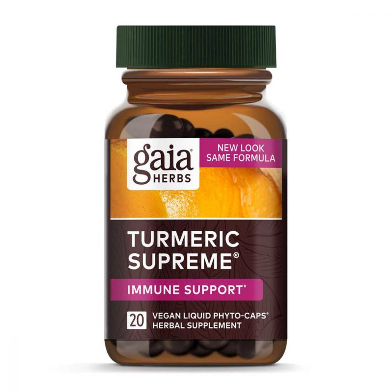 Gaia Herbs Turmeric Supreme Immune 20 vcaps