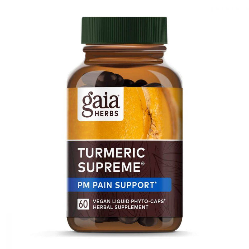 Gaia Herbs Turmeric Supreme Pain P.M. 60 vcaps