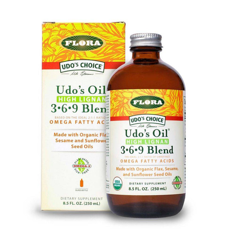 Flora Udo's Choice Udo's Oil High Lignan 3-6-9 Blend 8.5oz