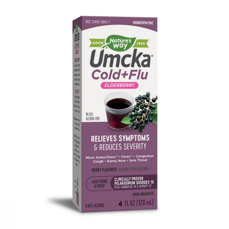 Nature's Way Umcka Elderberry Cold + Flu 4oz