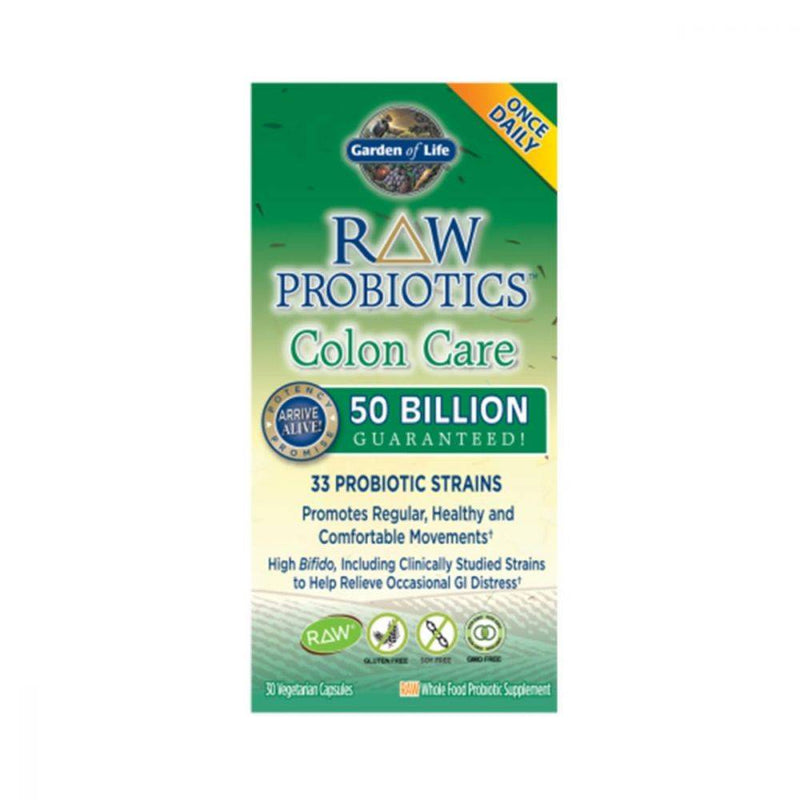 Garden of Life RAW Probiotics Colon Care 30 vcaps