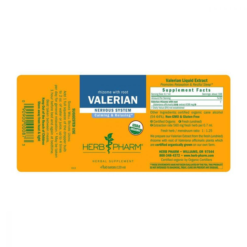 Herb Pharm Valerian 4oz