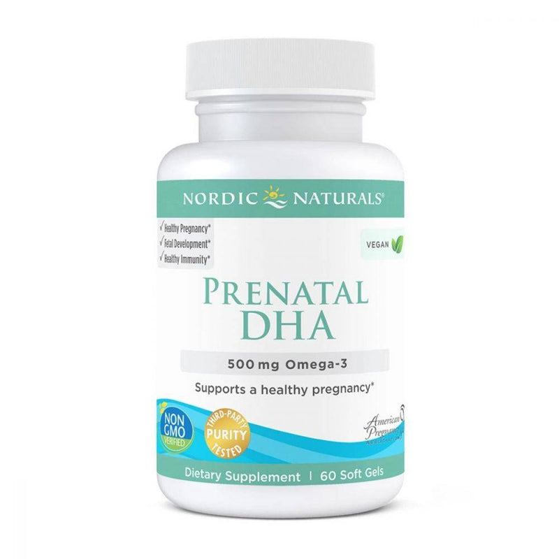 Nordic Naturals Vegan Prenatal DHA 60 softgels