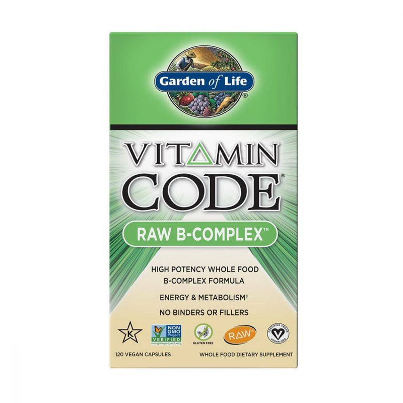 Garden of Life Vitamin Code RAW B-Complex 120 vcaps