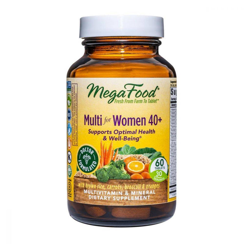 MegaFood Multi for Women 40+ 60 tablets