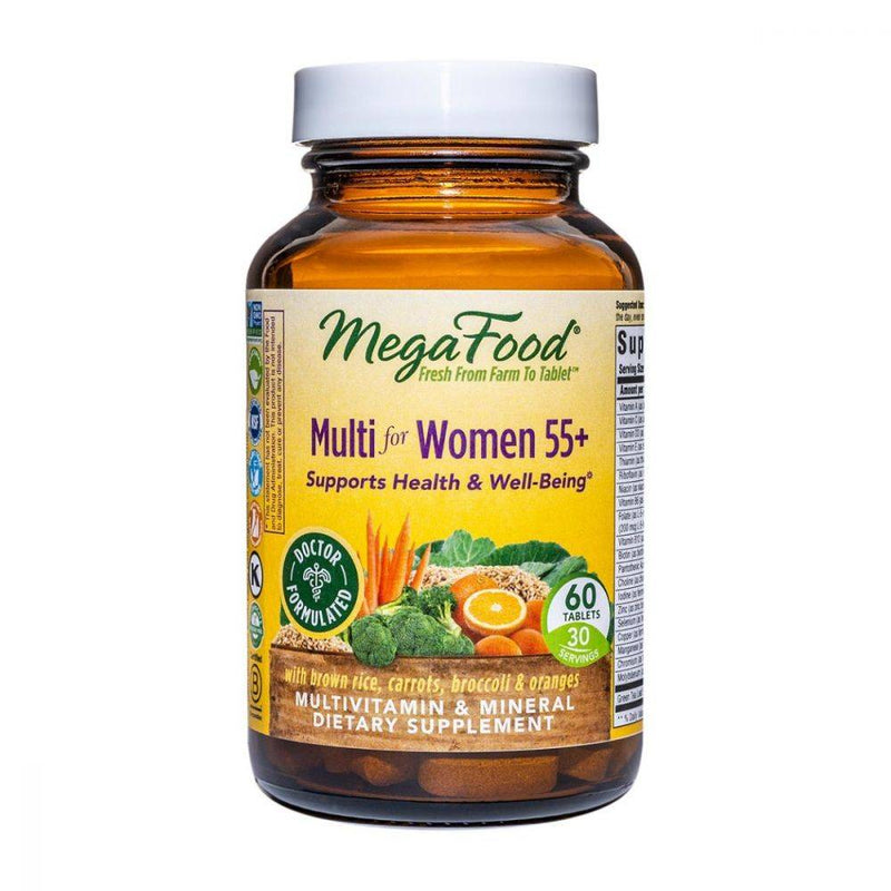MegaFood Multi for Women 55+ 60 tablets