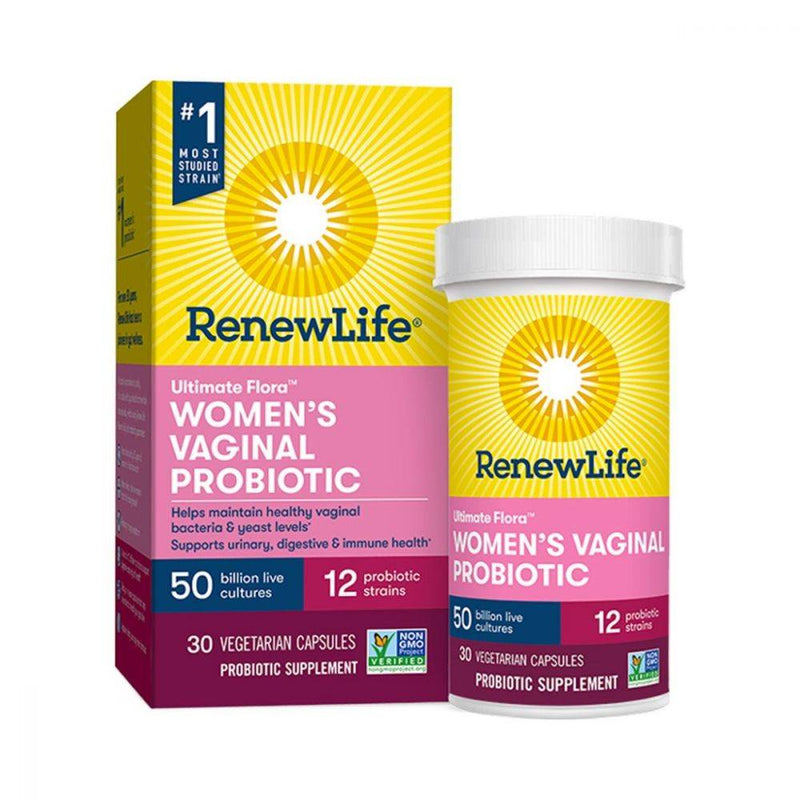 Renew Life Ultimate Flora Women's Vaginal Probiotic 30 vcaps