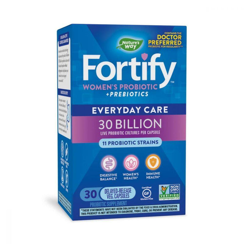Nature's Way Fortify Women's Probiotic Everyday Care 30 billion 30 vcaps