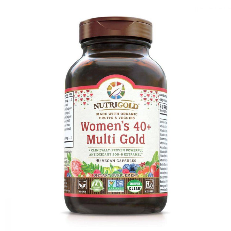 NutriGold Women's 40+ Multi Gold 90 vcaps