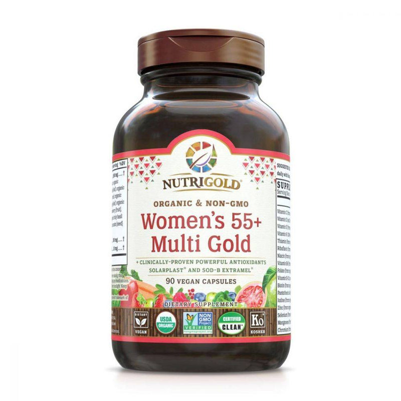 NutriGold Women's 55+ Multi Gold 90 vcaps