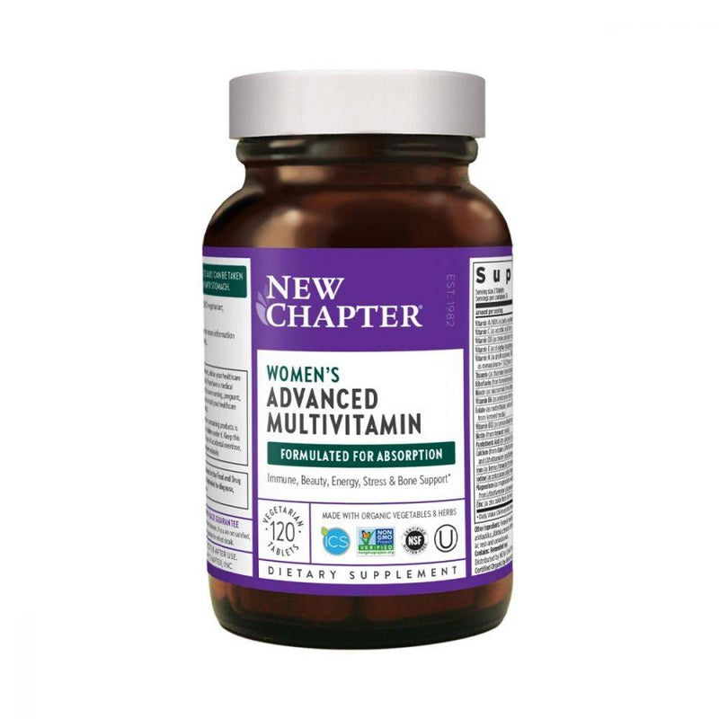 New Chapter Women's Advanced Multi 120 tablets