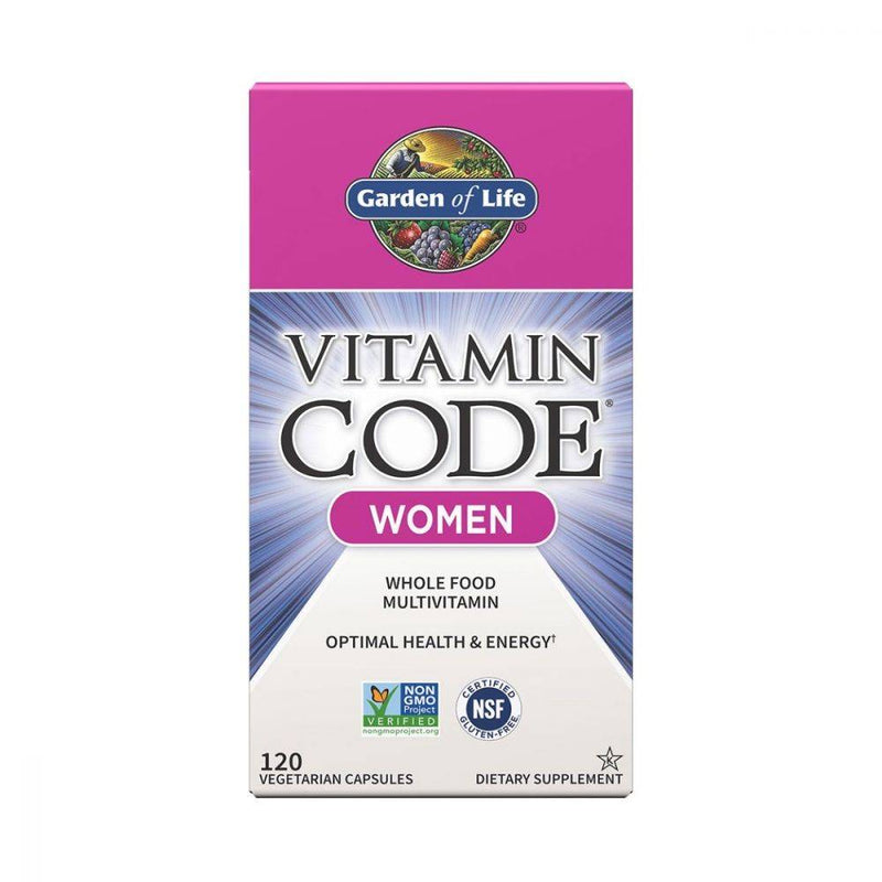 Garden of Life Vitamin Code Women's Multivitamin 120 vcaps