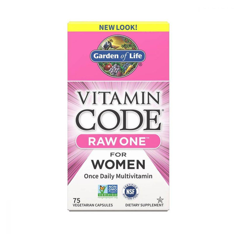 Garden of Life Vitamin Code Raw One for Women 75 vcaps